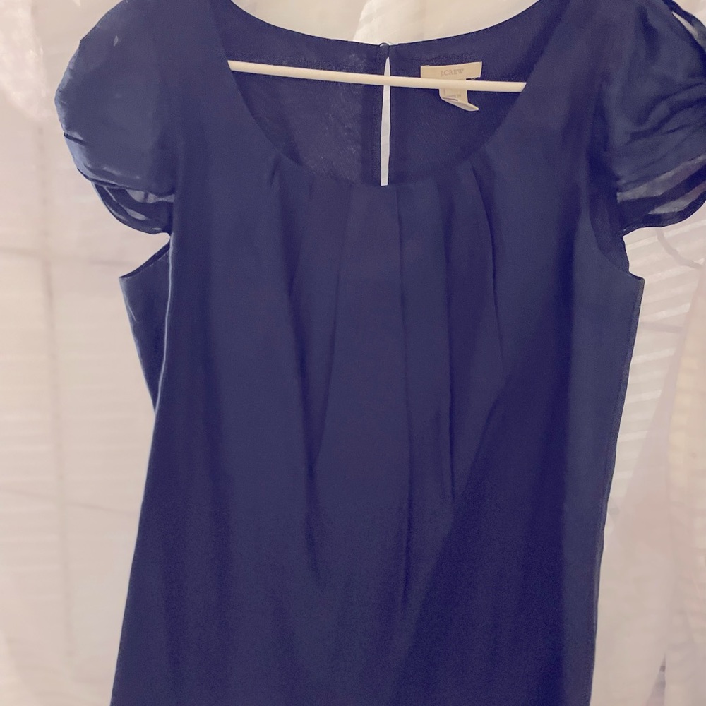 J Crew Lined Blouse